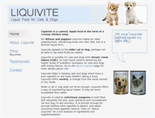 Tablet Screenshot of liquivite.co.uk